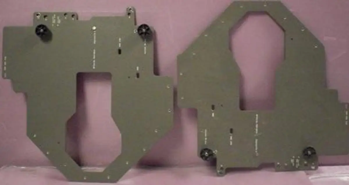 QTY. 2. HEWLETT PACKARD TRAY BRACKETS USED FOR 589...