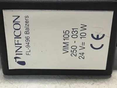 USED INFICON FL-9496 BALZERS