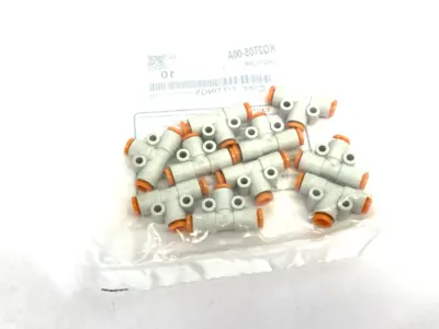 New | in-Stock SMC One-Touch Pneumatic Union Tee Fitting, 3/16" Tube OD, 10-PACK Parts (Hydraulics and Pneumatics) Michigan US | Maverick Industrial Sales #1391078