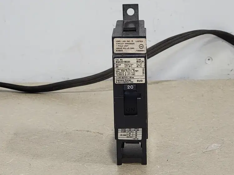 Used SIEMENS BQCH120 Switchgears British Columbia CA | Lenmark #241194