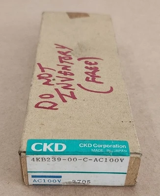 NEW CKD 4KB239-00-C-AC100V