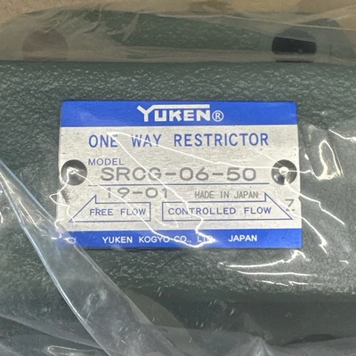 NEW Yuken SRCG-06-50
