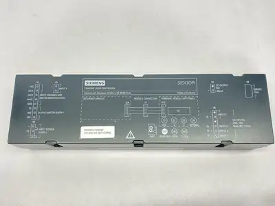 USED SIEMENS SIDOOR ATD430W CONTROL UNIT 36VDC