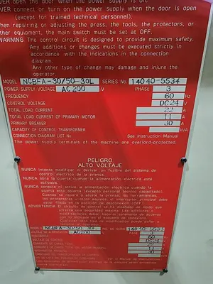 USED AIDA NCBFA-30/50-30L