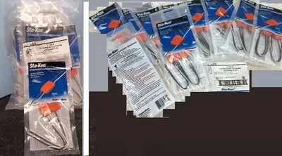 QTY. 20. SETS THOMAS BETTS STA-KON 2 POLE LUMINAIR...