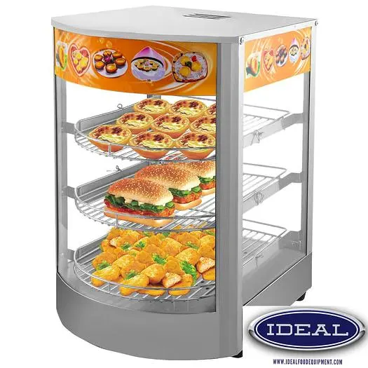 Hot food display cabinet - great impulse sales
