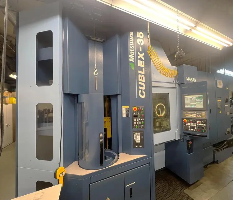 Used 2015 MATSUURA CUBLEX-35 5 AXIS MULTI TASKING MACHINING CENTER Vertical Machining Centers California US | ABL Technology LLC #1360730
