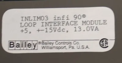 NEW BAILEY CONTROLS INLIM03 LOOP INTERFACE MODULE