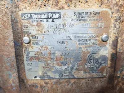 USED TSURUMI KRS2-B6