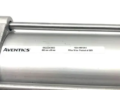 USED AVENTICS PNEUMATIC AIR CYLINDER 63MM BORE 80MM STROKE