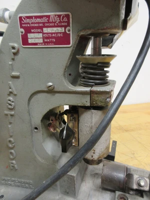 Used SIMPLOMATIC PLA.63 Heat Staking Machines Minnesota US | Machinesused.com #1313273
