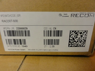 NEW RECOM RACD07-500