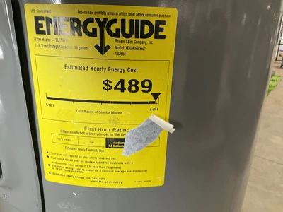 Used RHEEM XE40M09EL55U1 Water Heaters Michigan US | Miedema Asset Management Group #1312763