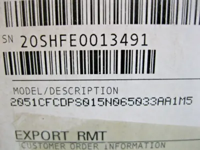 NEW Rosemount 2051 CFC DPS015N065033AA1M5