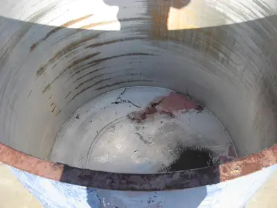 1,200 gallon Stainless steel Tank, open top.