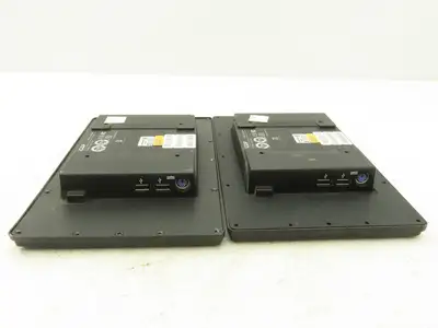 ICOP 825-0428-1R Cognex 9" Resistive Touch Panel 1024x600 LCD-READ Lot of 2