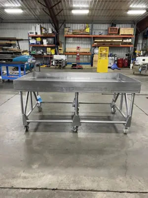 Used Stainless Steel Heavy Duty Dough Table