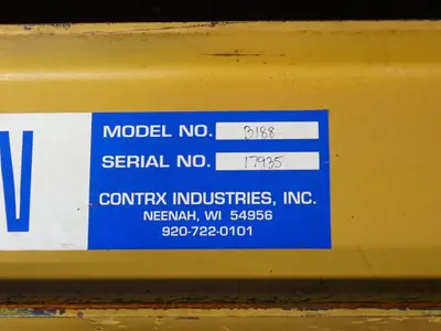 USED CONTRX INDUSTRIES B188