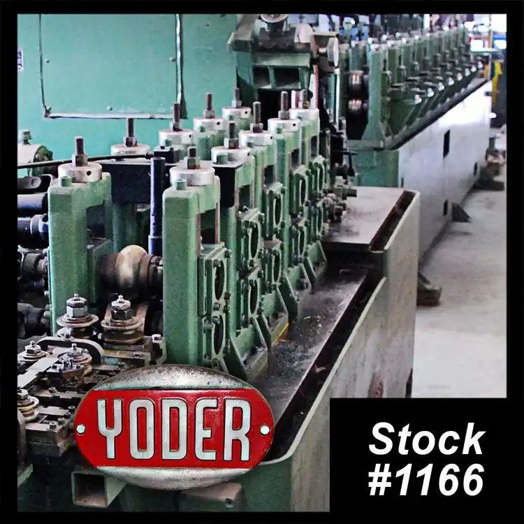 Used YODER MANUFACTURING COMPANY W15 FORMING – W15 REDUCING Tube Mills Ohio US | Universal Tube & Rollform Equipment Company #280015