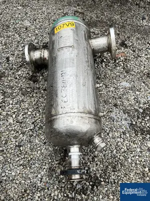 USED Penn Manufacturing 15 Gallon Penn Separator Receiver Tank, S/S, 150#