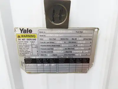 Yale Forklift Throttle Accelerator Pedal Bracket & Potentiometer Off ERC080HD