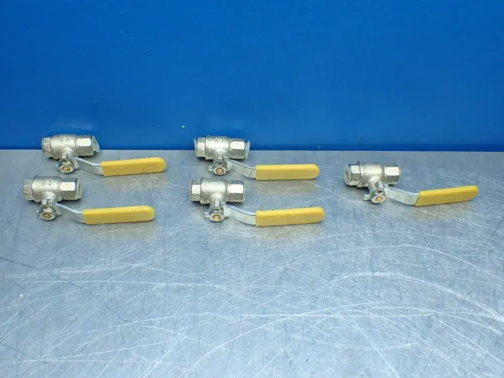Unknown Five: 1/4" Ball Valves. - 1/4-600