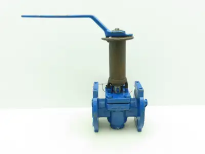 Fluoro Seal L152F Sleeved Plug Valve 1" Flanged 4-Bolt Raised Face Class 150 WCB