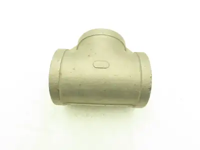 316 Stainless Steel Pipe Tee 4" NPT Class 150