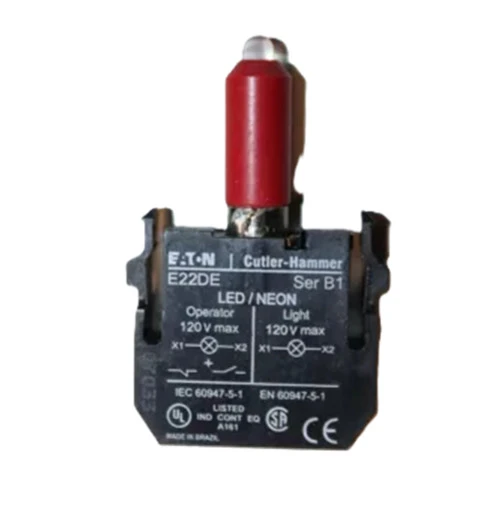 Eaton E22DE Pushbutton Light Unit, Without Lamp, LED, E22 22.5 mm [New]
