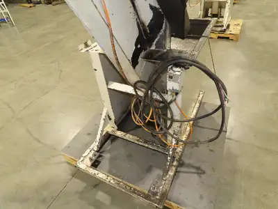 Spectrum Automation 0345HD Steel Hopper Parts Feeder Floorbin Elevator Conveyor