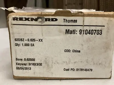 Used REXNORD 62DBZ-0.625-XX Conveyor Parts Ohio US | Surplus Asset Holdings #1241279