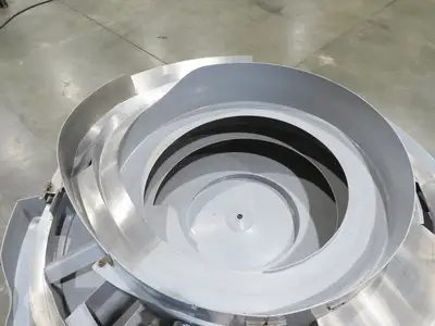 Fortville Feeders Vibratory Parts Feeder 60" Stainless Bowl