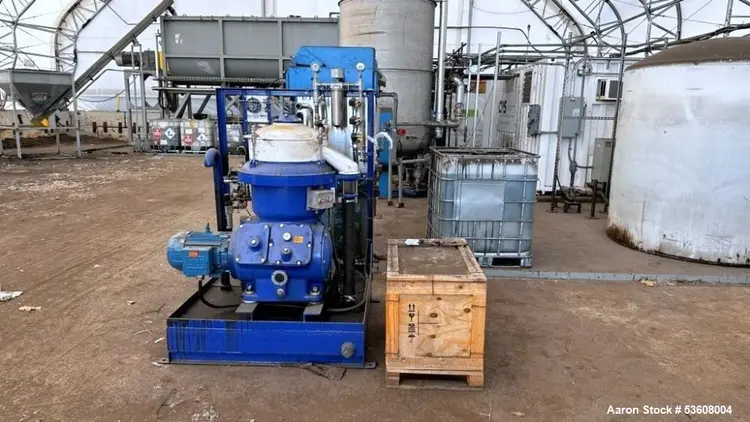 Used ALFA LAVAL MOPX-207 Disc Automatic Centrifuges Illinois US | Aaron Equipment #476067