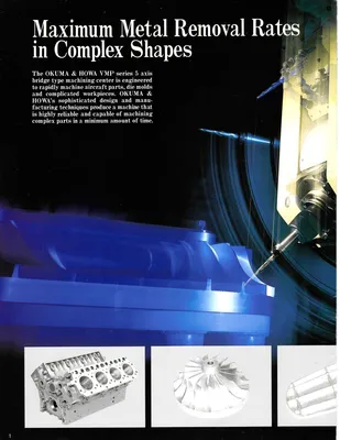 2007 OKUMA & HOWA 800 VH CNC 5-Axis Machining Centers | Murphy Machinery (13)