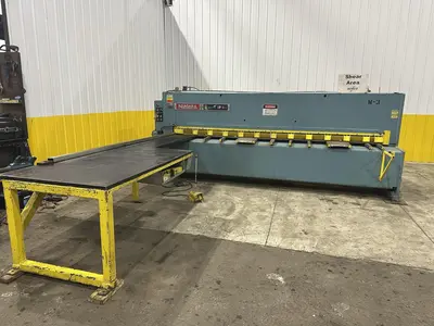 12' X 1/4" NIAGARA MODEL #SP-12-1/4 HYDRAULIC SHEAR: STOCK #22385