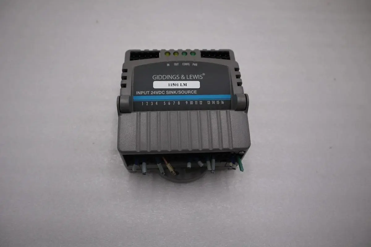 Giddings & Lewis M.1300.7372 R1 Input Module 24VDC SINK/SOURCE STOCK 5163A