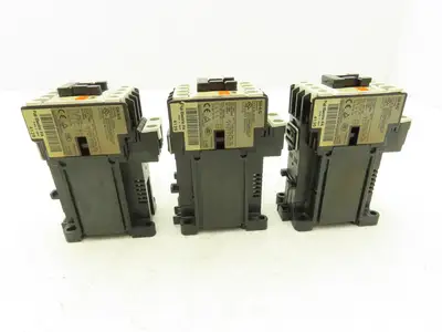 Fuji Electric SH-4/G Contactor Relay 600VAC 1.2A 24VDC Coil 4NO Lot of 3
