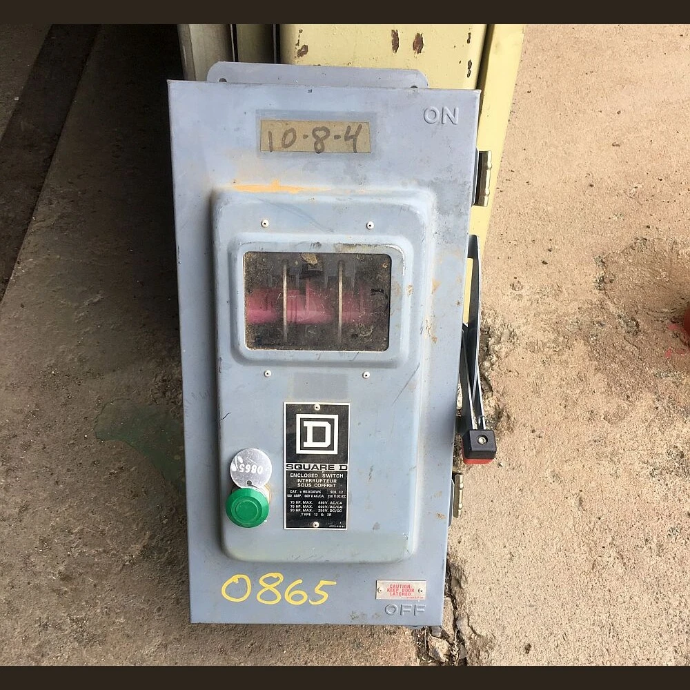 Square D 100 Amp Non-Fused Disconnect