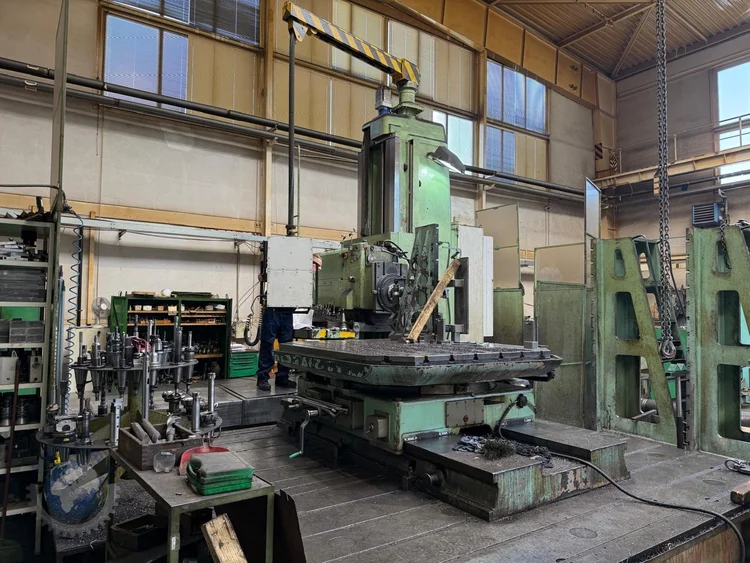 Used TOS HULÍN WD 130 CNC Horizontal Floor Type Boring Mills | F.M.T. Group s.r.o. #1253031