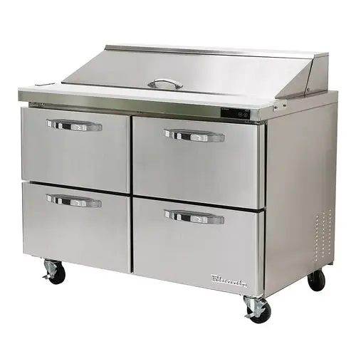 Blue Air 48" Sandwich Prep Table, Two-Section