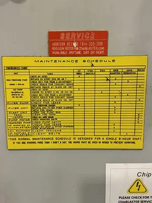 Used CHIP BLASTER J30 High Pressure Coolant Systems Michigan US | Aucto #1332263