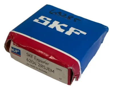 NEW SKF 6204-2RSJEM BALL BEARING 62042RSJEM