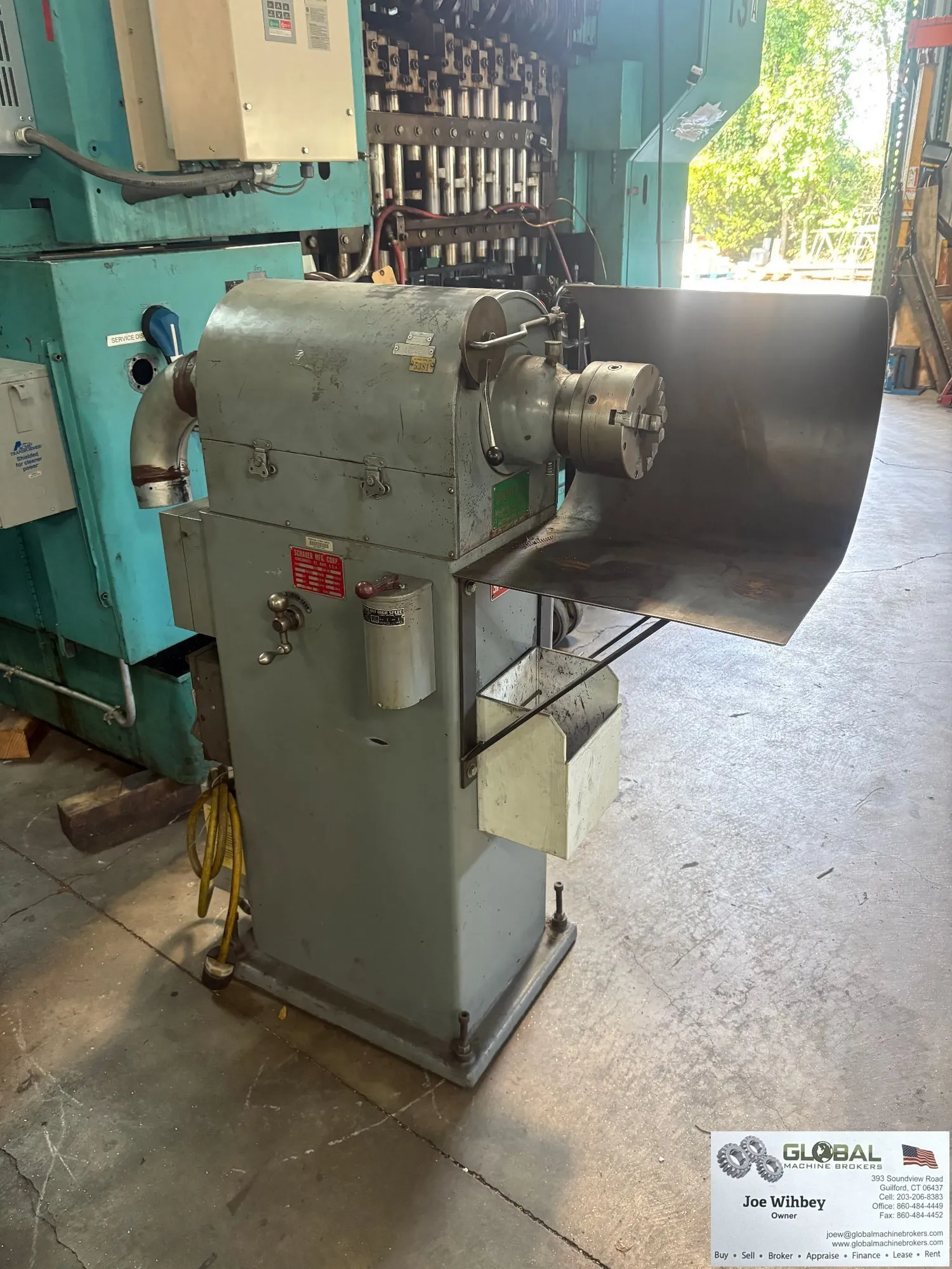 Schauer VA2B Speed Lathe 220v 3ph 60hz 300-3000RPM