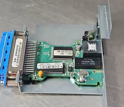 Genuine Zebranet 34011-002 Ethernet Print Server Network (BIN251)