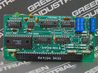 Thermo Environmental 43B-7 Counter Board 57P314 Rev. B Used