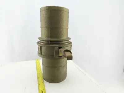 6C Type C  Brass 6" Camlock Coupling Fitting Male And Female Set