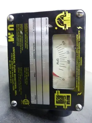USED UNIVERSAL FLOW MONITORS MN-BSE60GM-12-32V1.0-A1NR