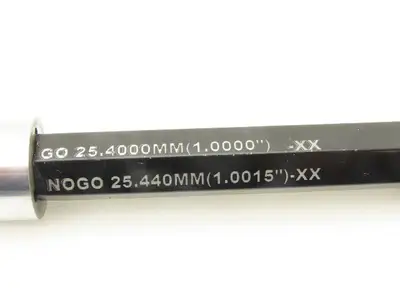 R&K Tool Plug Guage Go Nogo 25.4mm 29.52mm 30.15mm 31.687mm 34.938mm Lot of 5