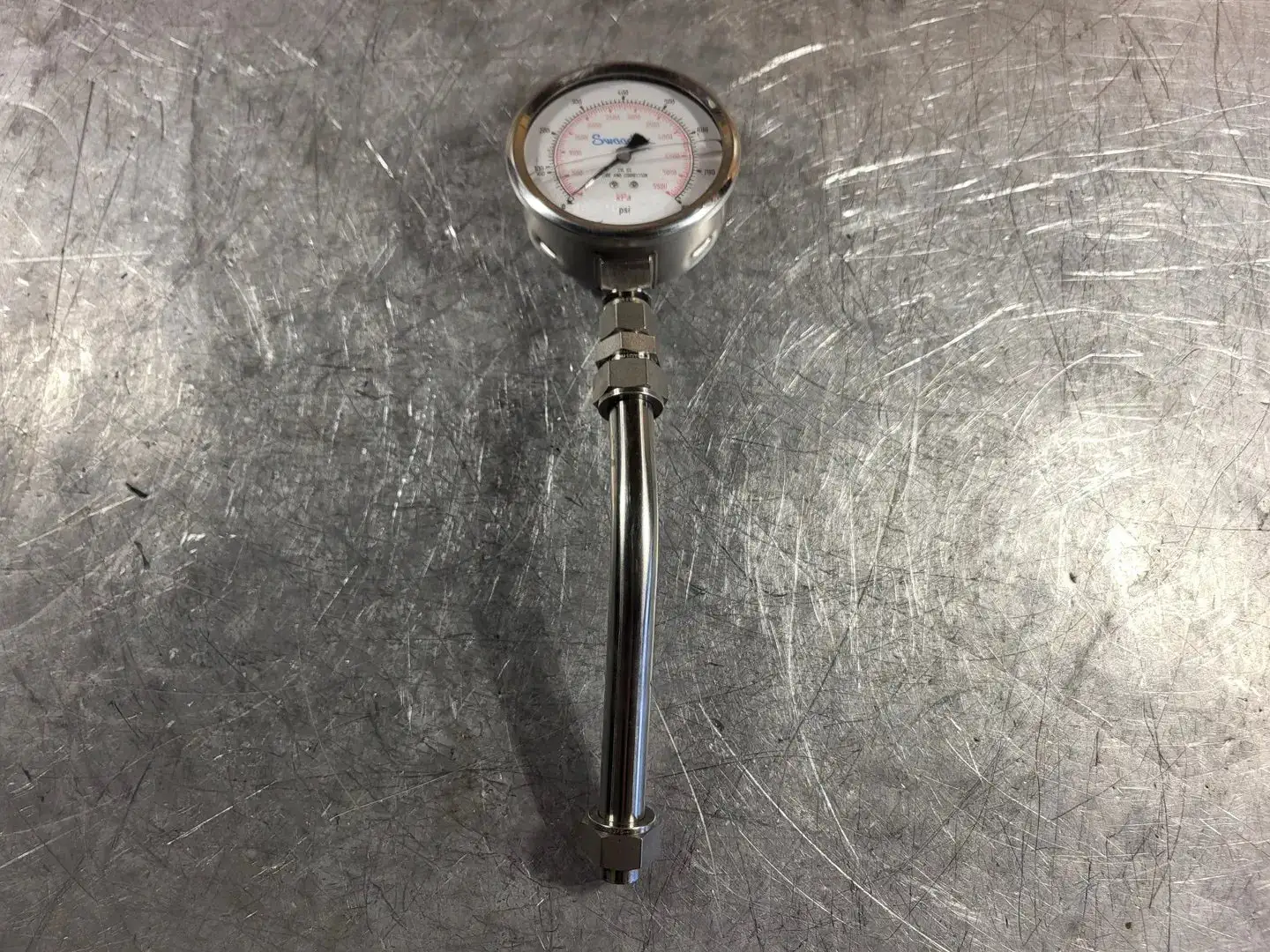 Pressure Gauge 0-800 PSI