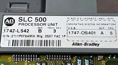 Allen-Bradley 1747-L542/B Processor/Controller. Loc3A-10